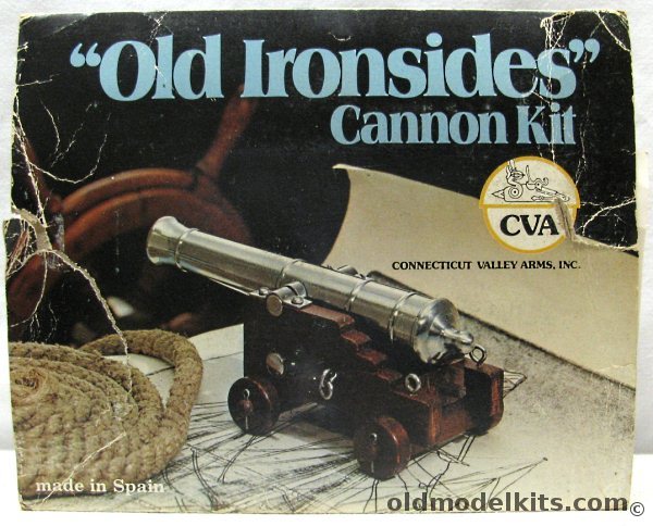 Connecticut Valley Arms Old Ironsides (USS Constitution) Cannon Kit - Actually Fires Shot, KA804 plastic model kit